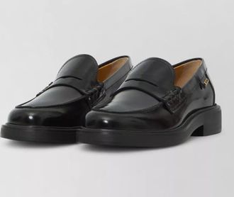 Tod's leather loafers