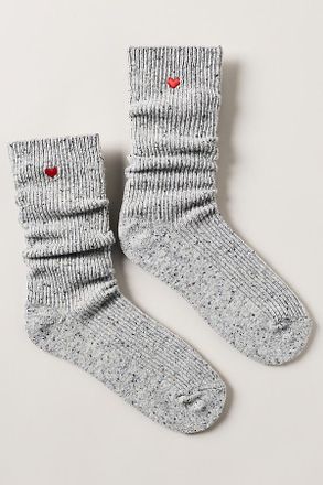 Le Bon Shoppe Embroidered Icon Snow Socks