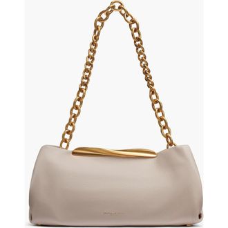 DKNY Poplin Clutch in Sand at Nordstrom