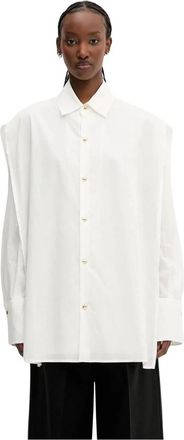 Darkpark Blanca Shirt - Dames - Overhemden - Wit - XS - Katoen - Overhemden
