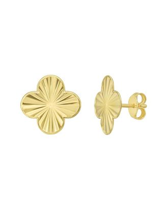 Italian Gold, Inc 14K Floral Earrings
