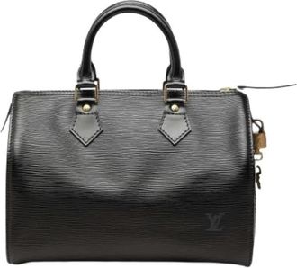 Louis Vuitton Pre-owned Speedy 25 - Dames - Vintage Handtas - Zwart - ONE Size - Leer - Vintage