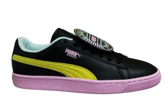 Puma Basket Badge TZ Damestrainers Zwart