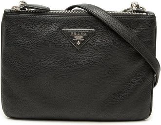 Prada Pre-owned Prada Vitello Phenix Double Zip Crossbody Ladies FSCEFLNE4PO6JOOJ