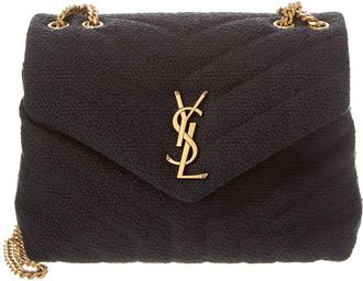 Saint Laurent Loulou Small Tweed Shoulder Bag