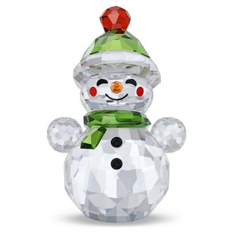 Swarovski Holiday Cheers Crystal Rocking Snowman Figurine