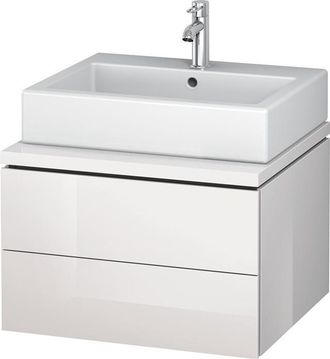 Duravit Mueble Bajo Lavabo L-cube 620x547x400mm Alto Brillo Albaricoque Perla