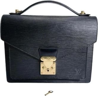 Louis Vuitton Pre-owned Handbags, female, Black, Size: ONE SIZE Pre-owned Vintage Handbag