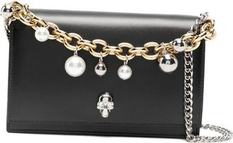 Alexander McQueen Dames, Tassen, Zwart, Maat: ONE Size Leer