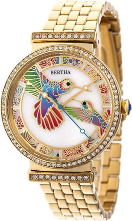 Bertha Sunglasses Emily Crystal Ladies Watch BR7802