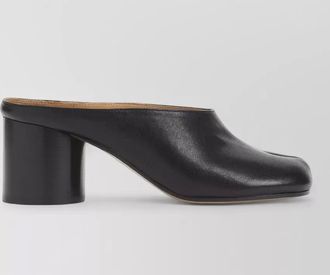 Maison Margiela leather tabi mules