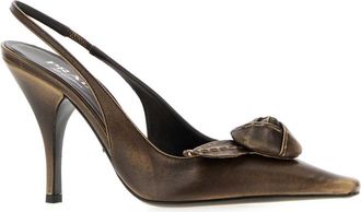 Prada Slingback Heel - Brown