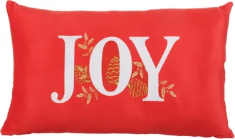 KASANOVA Cuscino divano natalizio 20x35 cm rosso Joy