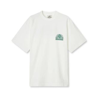 Mads Norgaard Dames, Tops, Wit, Maat: L Katoen