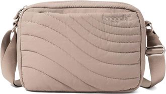 Baggallini Set Wave Crossbody Cross Body Womens Handbags Moonrock Wave Puff, Polyester