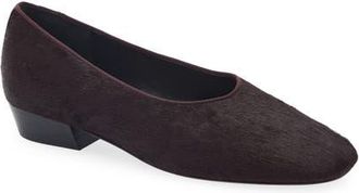 Rag & Bone Poppi Genuine Calf Hair Ballet Pump in Bdyhc at Nordstrom, Size 37.5