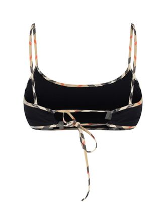 Burberry Cruise Bikini Top - Black