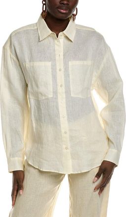 Bardot Lander Oversized Linen Shirt