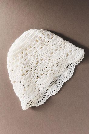 Unreal Fur Crochet Bucket Hat