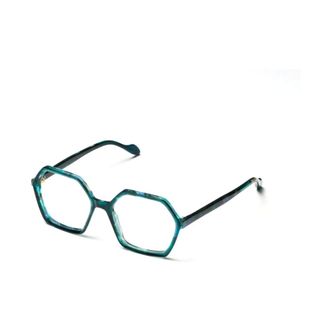 K&agrave;dor Glasses, unisex, Green, 55 MM, Exagon Glamour