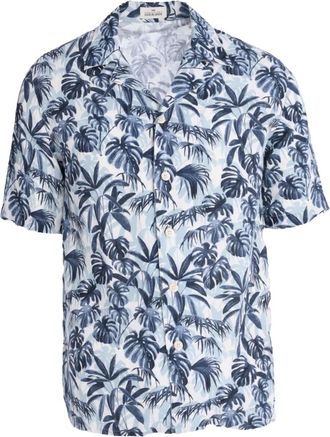 Alessandro Gherardi Camicia a fiori - Blu