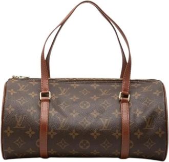 Louis Vuitton Pre-owned Papillon 30 - Dames - Vintage Handtas - Bruin - ONE Size - Leer - Vintage