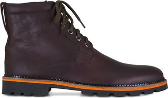 Martin Dingman Bad Weather lace-up lug-sole boots - Marrone