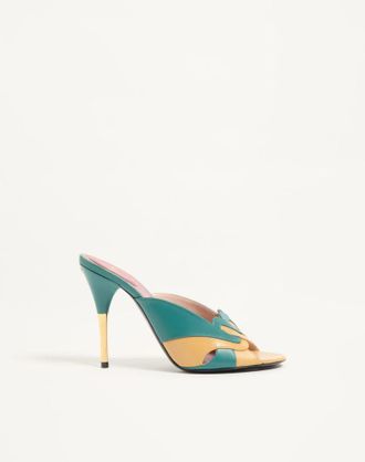 Valentino Garavani &Eacute;oline Kidskin Slide Sandal 105mm Wo
