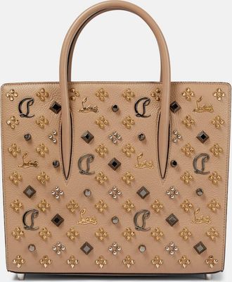 Christian Louboutin Paloma Medium embellished leather tote bag