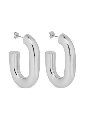 Paco Rabanne half-hoop earrings - Silver
