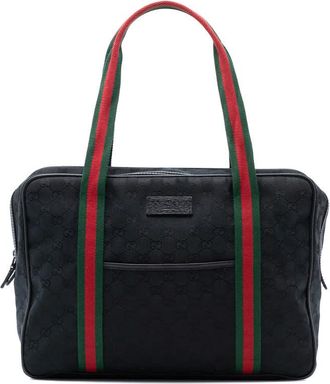 Gucci Pre-owned Gucci GG Canvas Web Business Bag Ladies C0INAQTF8ZLFDZLD