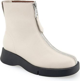 Aerosoles Francis Womens Boots Eggnog Pebbled Leather : 7.5 B - Medium