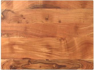 vidaXL vidaXL Piano Tavolo 80x50x2,5 cm Rettangolare Legno Massello Acacia