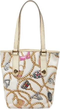 Gucci Pre-owned Logo Nylon Mini Handbag - Dames - Vintage Shopper - Veelkleurig - ONE Size - Nylon - Vintage