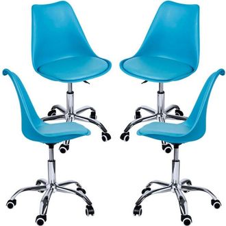 Regalos Miguel Regalos Miguel - Packs Sillas - Pack 4 Sillas Neo - Azul Claro