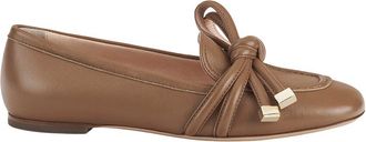 AGL Ribbon Leather Moccasin