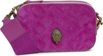 Kurt Geiger Small Kensington Quilted Leather Camera Bag in Bright Pink at Nordstrom Rack