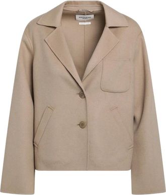 Max Mara Giacca - Jackets - Mujer - Beige - 4XS