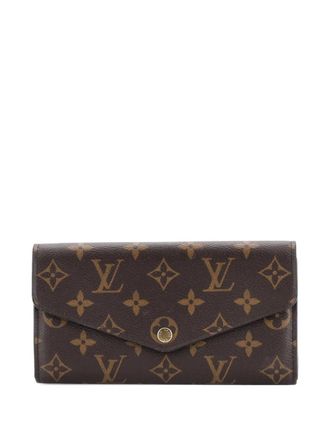 Louis Vuitton Sarah Wallet NM Monogram Canvas small wallets - Marrone
