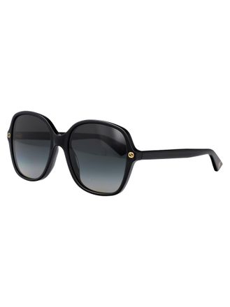 Gucci GG0092S Gradient Lens Sunglasses - Black