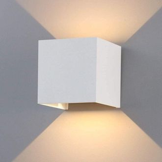 OEM Aplique De Pared Led Crezuo De 12 W Con &Aacute;ngulo De Haz Ajustable, Luz Blanca C&aacute;lida De 3000 K, Resistente Al Agua Ip65, Para Sala De Estar Y Dormitorio