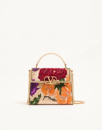 Valentino Garavani Borsa Mini A Mano Valentino Garavani VSling Ricamata Donna MULTICOLOR UNI