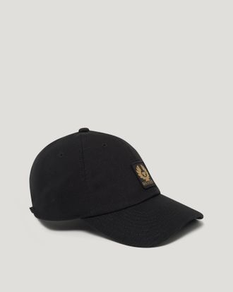 Belstaff Phoenix Logo Cap Unisexs Cotton Black Size One Size