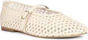 SaintG Dia Mary Jane Flat in Beige at Nordstrom Rack, Size 11Us / 41Eu