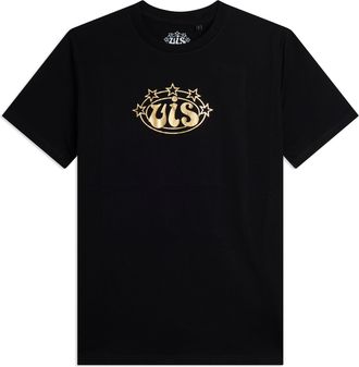 Freddy T-shirt Donna in Cotone Stile Boxe con Logo VIS Oro