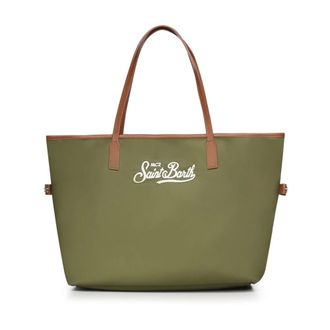 MC2 Saint Barth Tote Bags, female, Green, Size: ONE SIZE Tote Bags