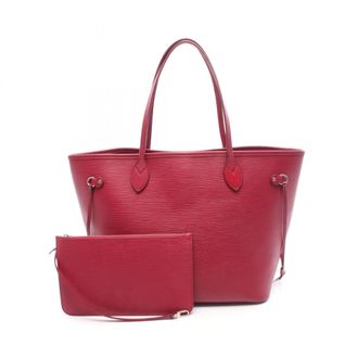 Louis Vuitton Pink Leather Handbag Pouch Tote Bag (Pre-Owned)