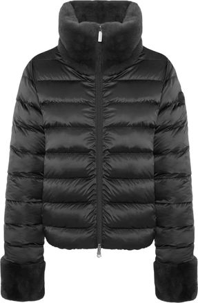 Colmar Piumino reversibile a collo alto con pelliccia sintetica - Nero
