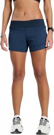 Rabbit Womens Hopper Running Shorts In Dress Blues