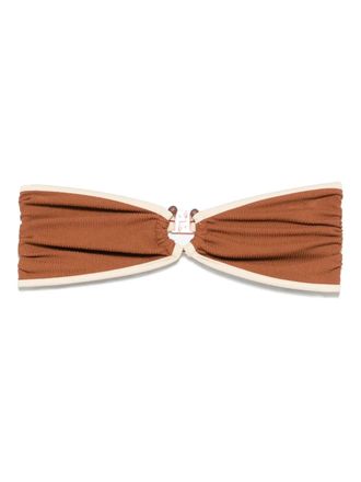 Johanna Ortiz Seawaters bikini tip - Brown